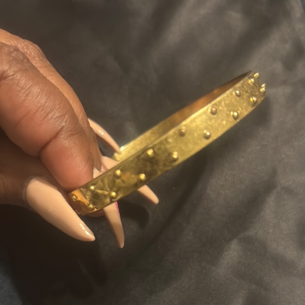 Madewell Gold Studded Bracelet - Picture 2 of 2